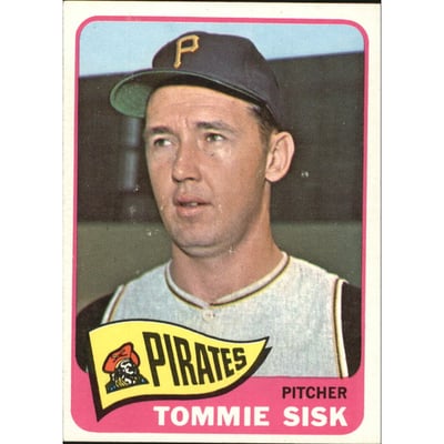 1965 Topps #558 Tommie Sisk