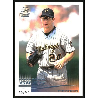 2000 Pacific Crown Collection Platinum Blue #226 Brian Giles TC