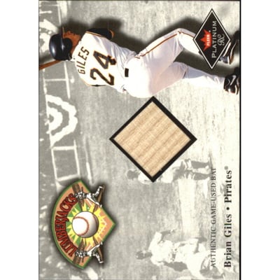 2001 Fleer Platinum Lumberjacks #11 Brian Giles