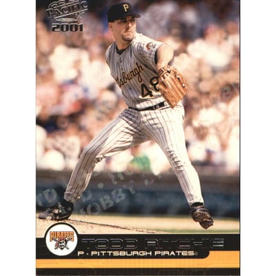 2001 Pacific Hobby LTD #338 Todd Ritchie