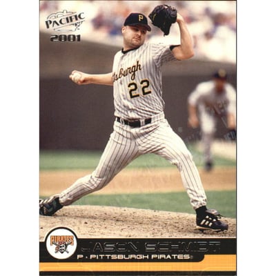 2001 Pacific Hobby LTD #339 Jason Schmidt
