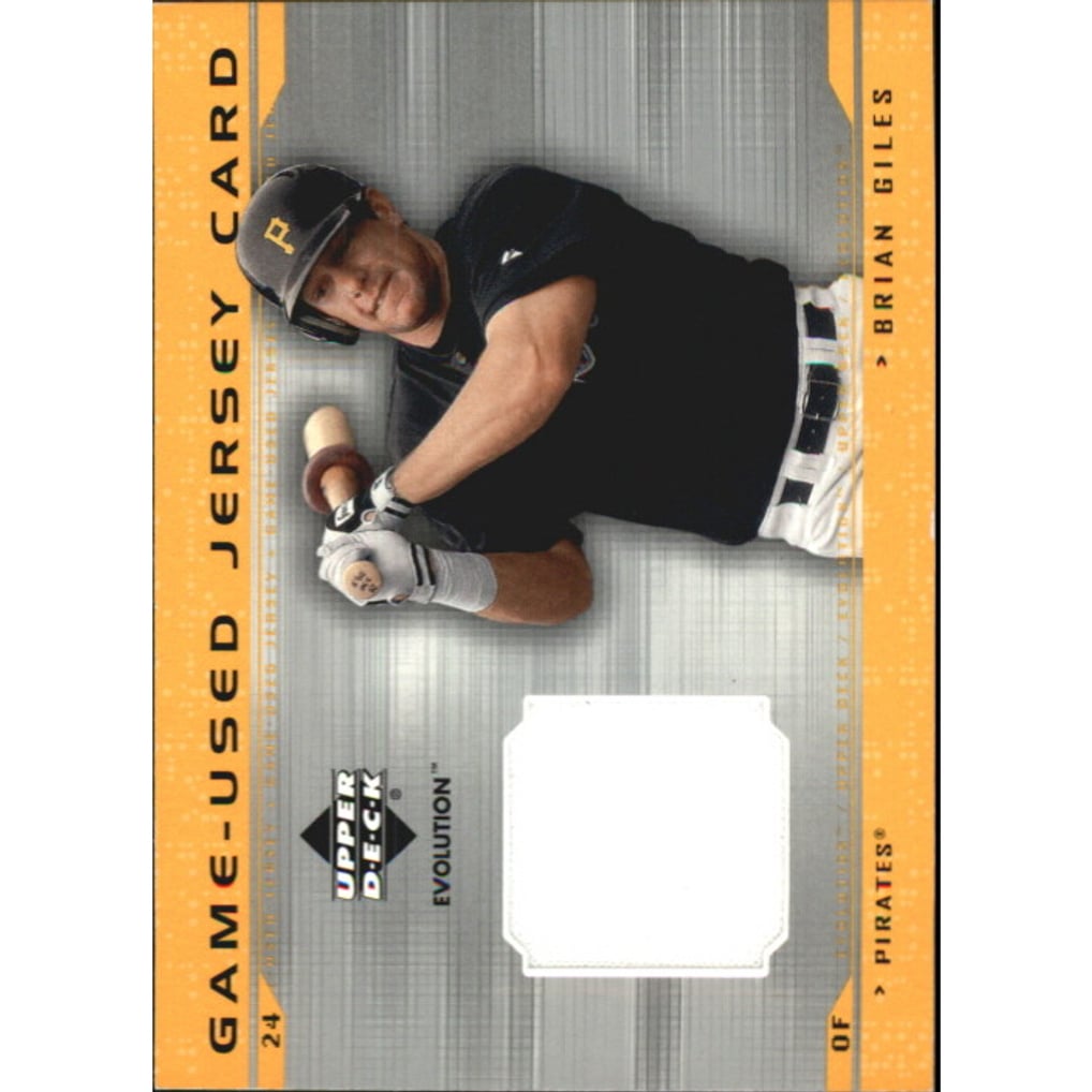 2001 Upper Deck Evolution Game Jersey #JBG Brian Giles