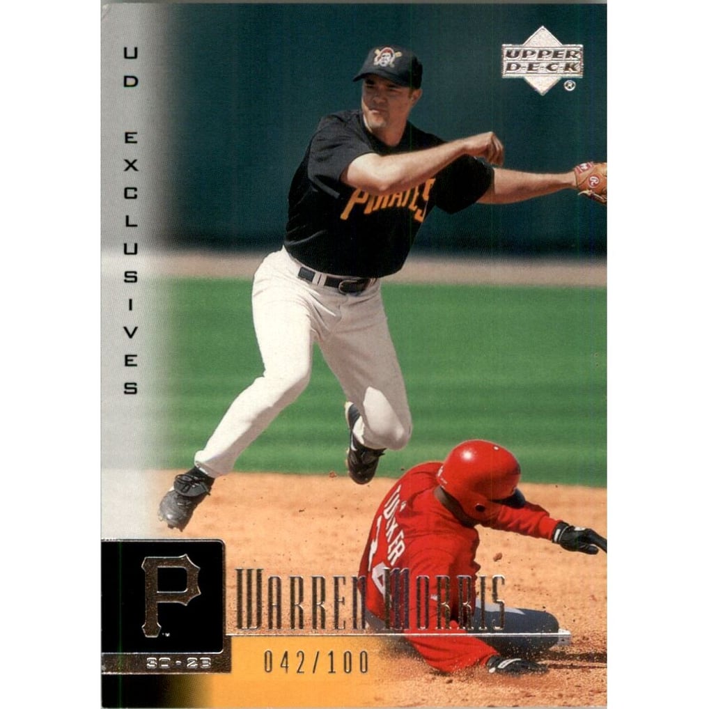 2001 Upper Deck Exclusives Silver #244 Warren Morris