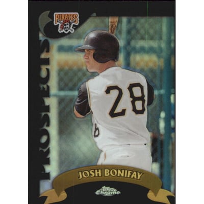 2002 Topps Chrome Traded Black Refractors #T131 Josh Bonifay