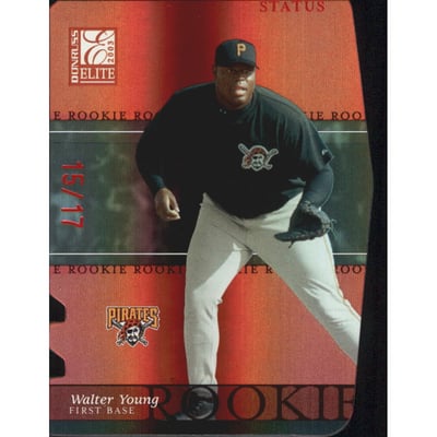 2003 Donruss Elite Status #194 Walter Young ROO/17