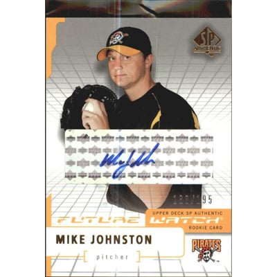 2004 SP Authentic Future Watch Autograph 195 #122 Mike Johnston FW