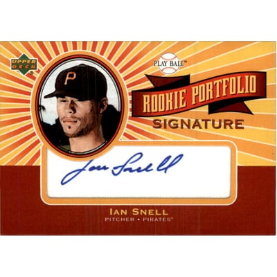 2004 Upper Deck Play Ball Rookie Portfolio Signature #IS Ian Snell