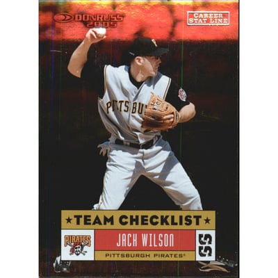 2005 Donruss Stat Line Career #393 Jack Wilson TC/161