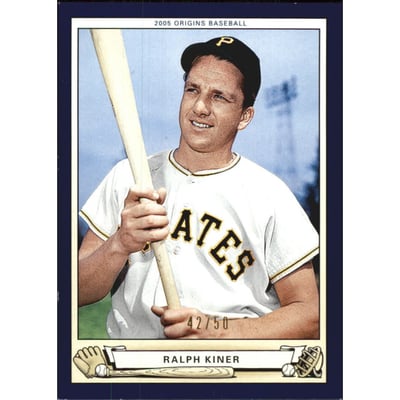2005 Origins Blue #135 Ralph Kiner RET