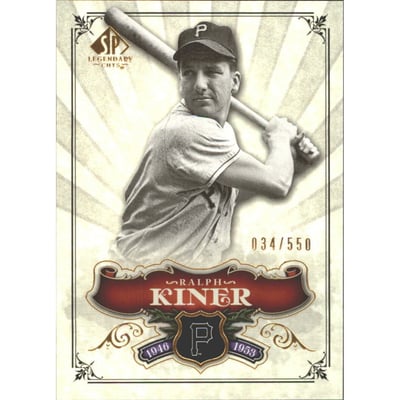 2006 SP Legendary Cuts #168 Ralph Kiner
