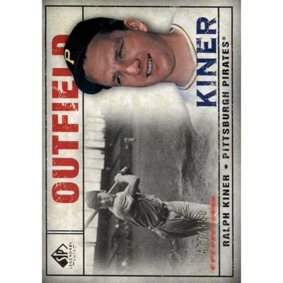 2008 SP Legendary Cuts #191 Ralph Kiner