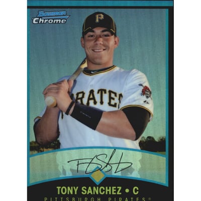 2011 Bowman Chrome Throwbacks Refractors #BCT1 Tony Sanchez