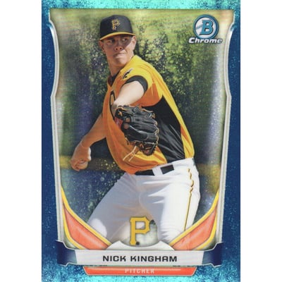 2014 Bowman Chrome Prospects Series 2 Bubble Refractors #BCP27 Nick Kingham