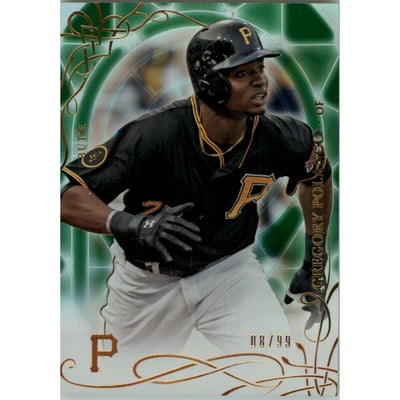 2015 Topps Tribute Green #95 Gregory Polanco