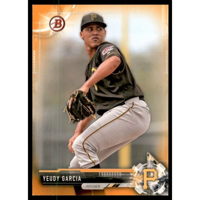 2017 Bowman Prospects Orange #BP34 Yeudy Garcia
