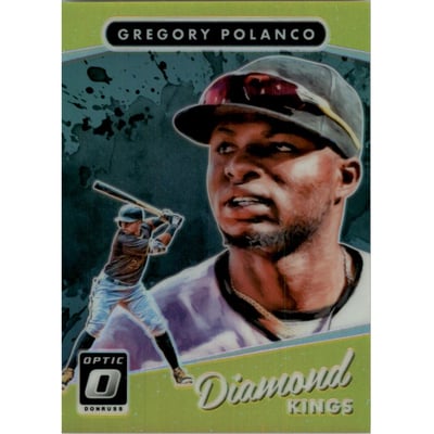 2017 Donruss Optic Black #22 Gregory Polanco DK