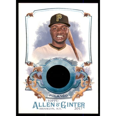 2017 Topps Allen and Ginter Relics #FSRAGP Gregory Polanco A