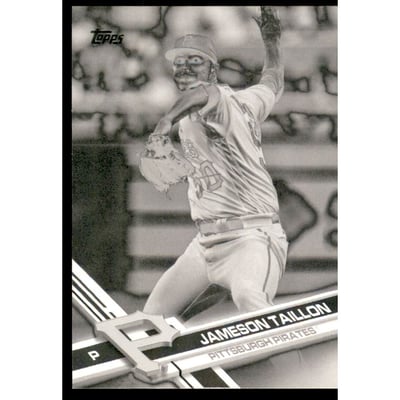 2017 Topps Black and White Negative #323 Jameson Taillon