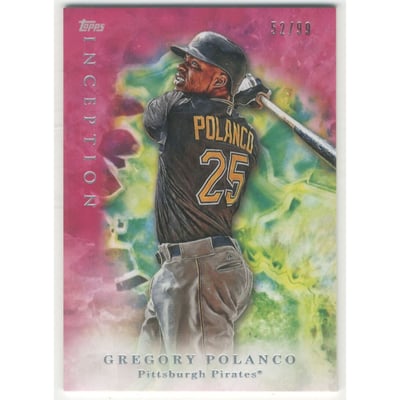 2017 Topps Inception Magenta #43 Gregory Polanco