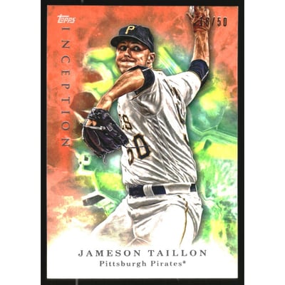 2017 Topps Inception Orange #79 Jameson Taillon