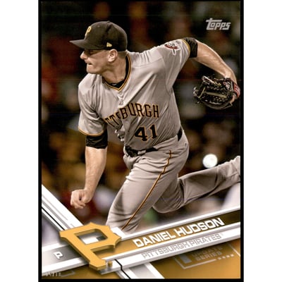2017 Topps Update 5x7 Gold #US137 Daniel Hudson