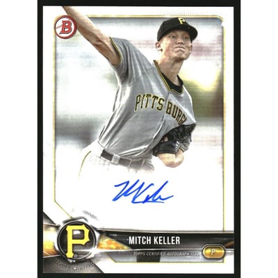 2018 Bowman Prospect Autographs #PAMK Mitch Keller