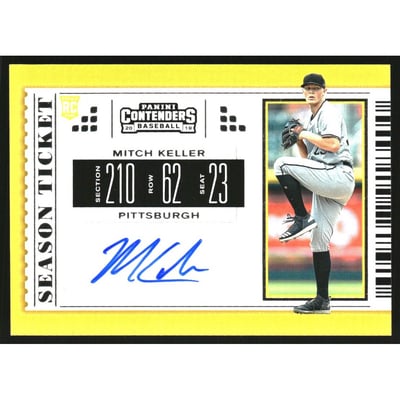 2019 Panini Contenders Season Ticket Autographs #31 Mitch Keller