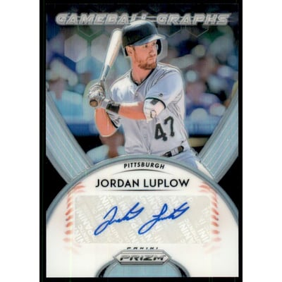 2019 Panini Prizm Game Ball Graphs #9 Jordan Luplow