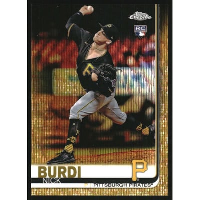 2019 Topps Chrome Gold Wave Refractors #126 Nick Burdi
