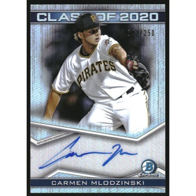 2020 Bowman Chrome Draft Class of '20 Autographs #C20ACM Carmen Mlodzinski