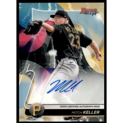 2020 Bowman's Best Best of '20 Autographs Refractors #B20MK Mitch Keller