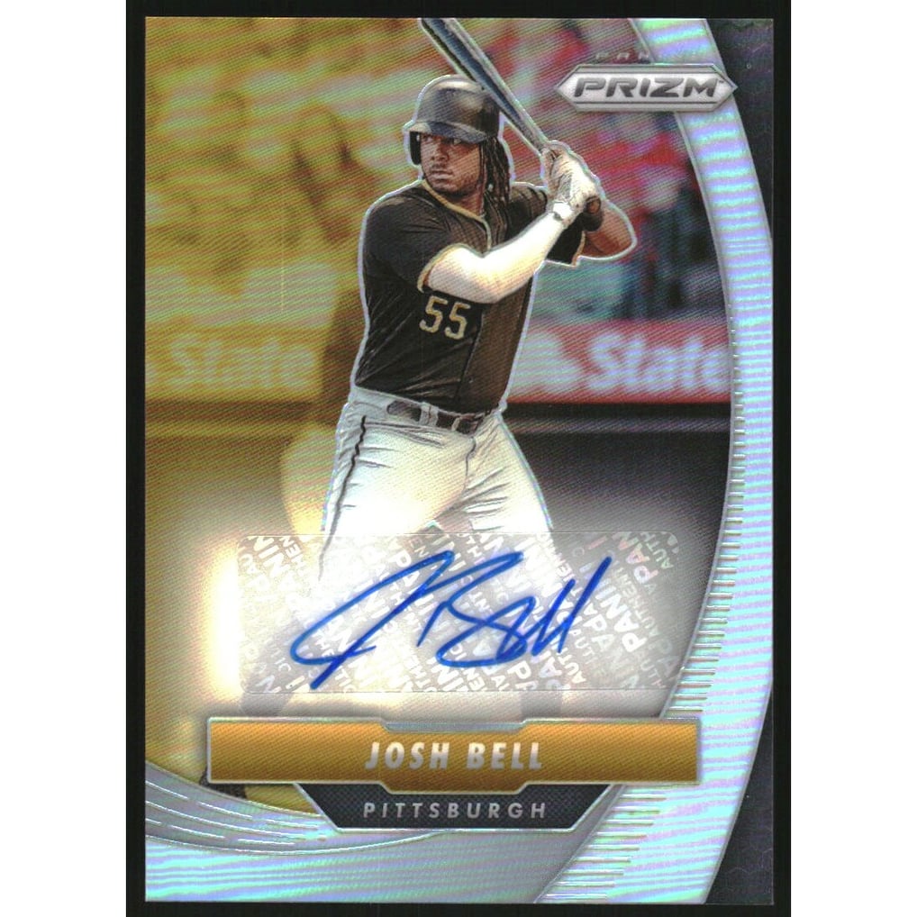 2020 Panini Prizm Game Ball Graphs Prizms Silver #9 Josh Bell