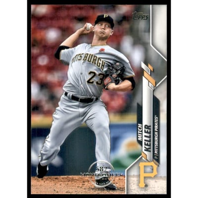 2020 Topps Factory Set 582 Montgomery Club #435 Mitch Keller
