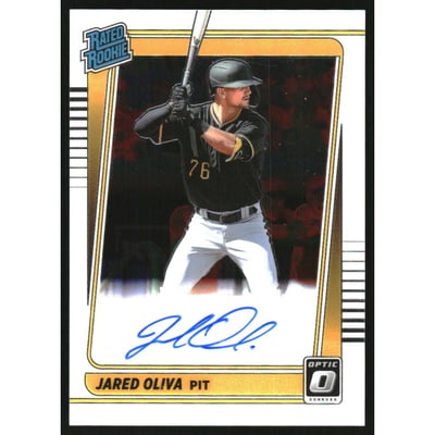 2021 Donruss Optic Rated Rookies Signatures #60 Jared Oliva