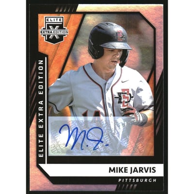 2021 Elite Extra Edition Signatures #115 Mike Jarvis