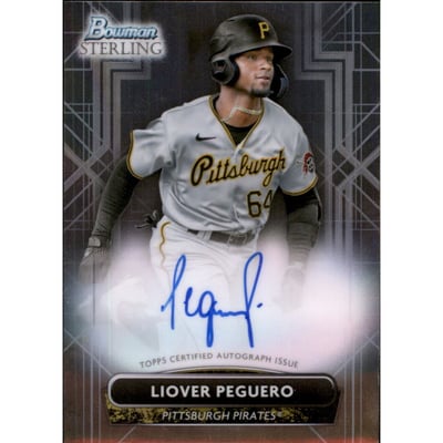 2022 Bowman Sterling Prospect Autographs #PALP Liover Peguero