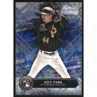 2022 Bowman Sterling Rookies Blue Refractors #BSR43 Hoy Park