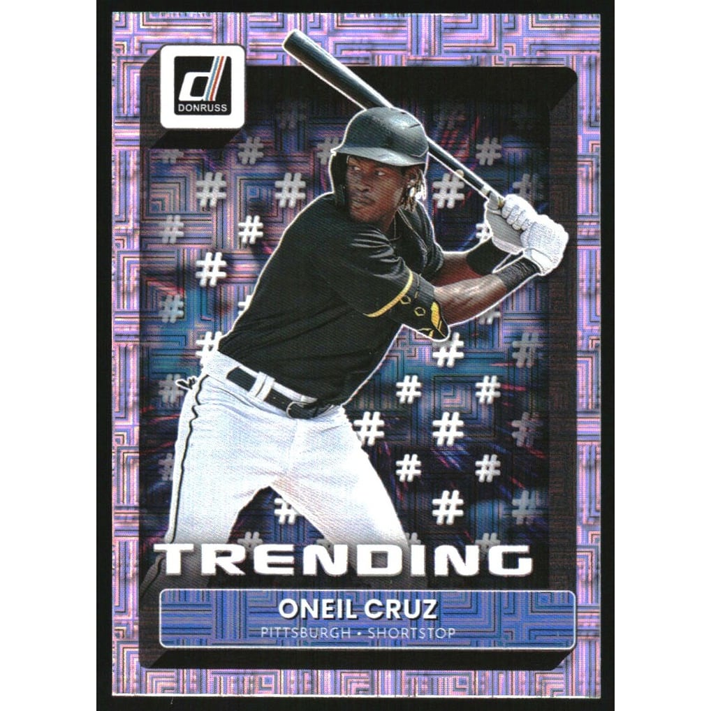2022 Donruss Trending Vector #8 Oneil Cruz