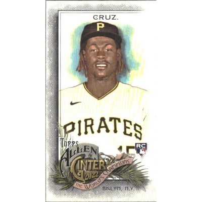 2022 Topps Allen and Ginter Mini A and G Back #122 Oneil Cruz