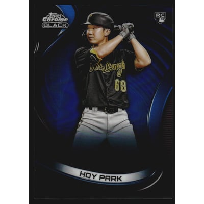 2022 Topps Chrome Black Blue Refractors #16 Hoy Park
