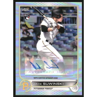 2022 Topps Chrome Update Autographs #ACJSU Jack Suwinski