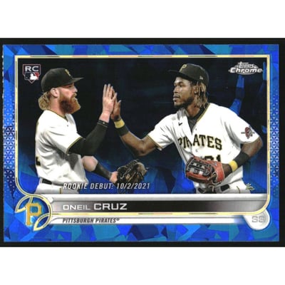 2022 Topps Chrome Update Sapphire #US267 Oneil Cruz RC