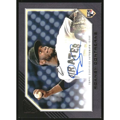2022 Topps Gallery Rookie Autographs #RARCO Roansy Contreras