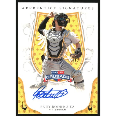 2024 Panini Crusade Apprentice Signatures #46 Endy Rodriguez