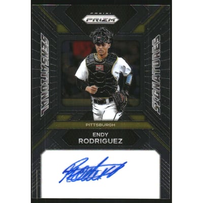 2024 Panini Prizm Sensational Signatures #72 Endy Rodriguez