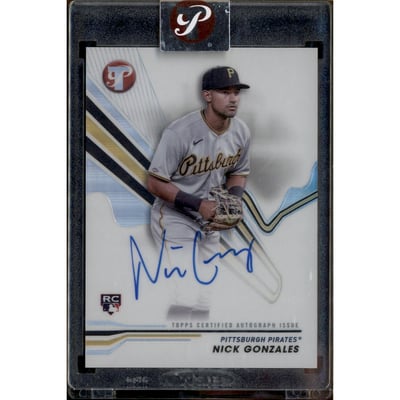2024 Topps Pristine Autographs #PANGO Nick Gonzales