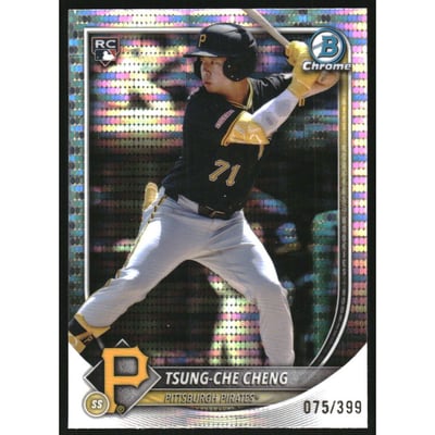 2025 Bowman Chrome Pulsar Refractors #86 Tsung-Che Cheng