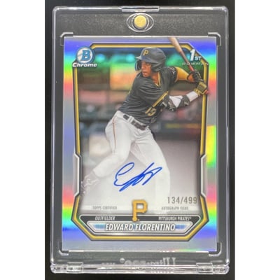 2026 Bowman Chrome Prospect #CPA-EF Edward Florentino RC Auto /499
