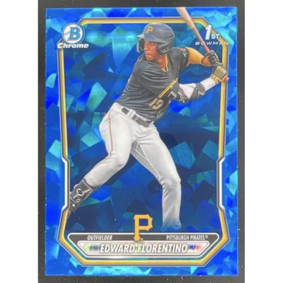 2026 Bowman Sapphire Chrome Prospects #BCP-82 Edward Florentino RC