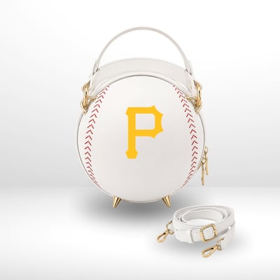 Pittsburgh Pirates by Jill Martin Baseball Crossbody Fan Bag